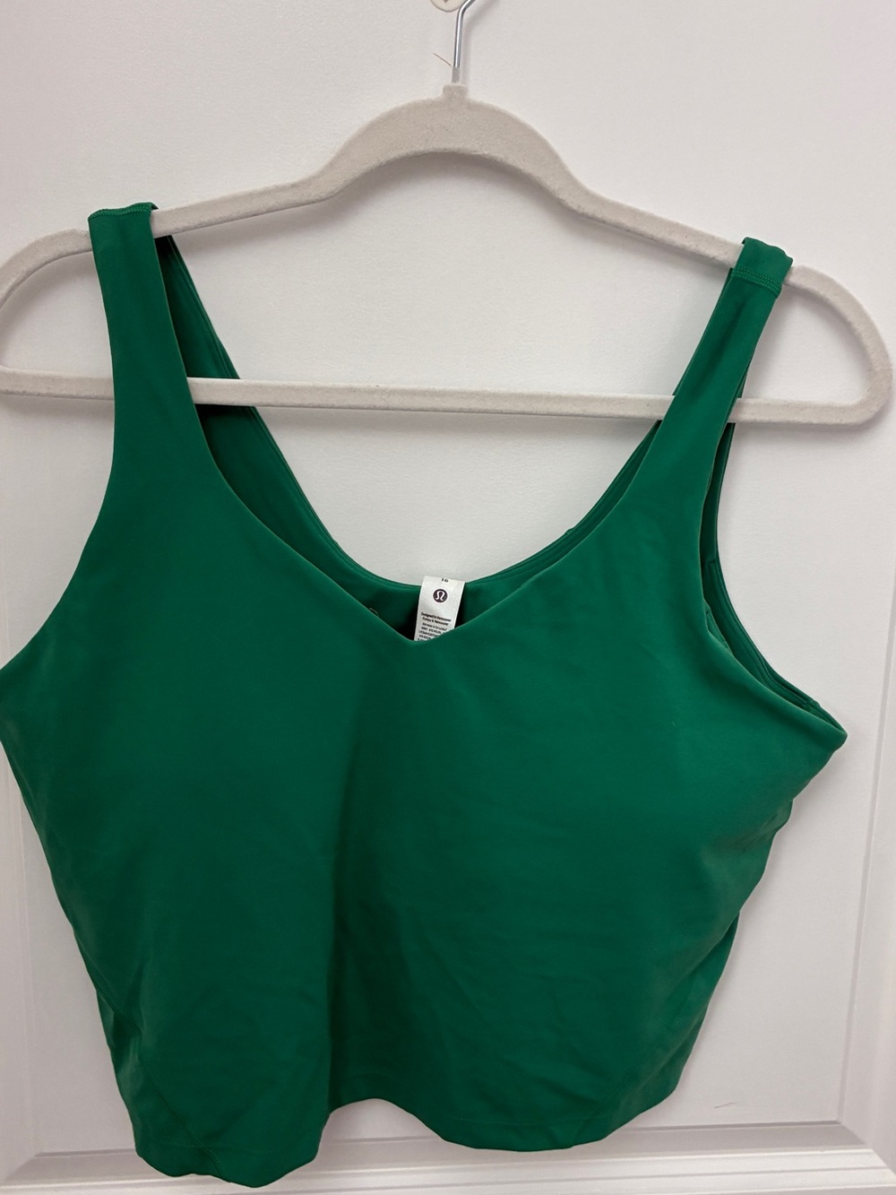 Lululemon Green Tank Top Size 16